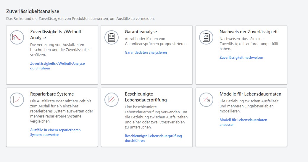 Zuverlässigkeitsanalyse-Modul