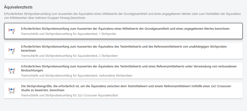 Screenshot zu möglichen First-Contact-Auflösungsanalysen