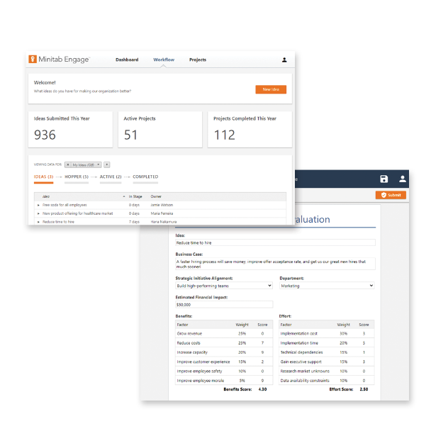 Target and Collect Ideas