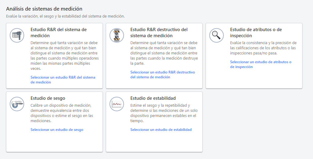 Módulo de Análisis de Sistemas de Medición