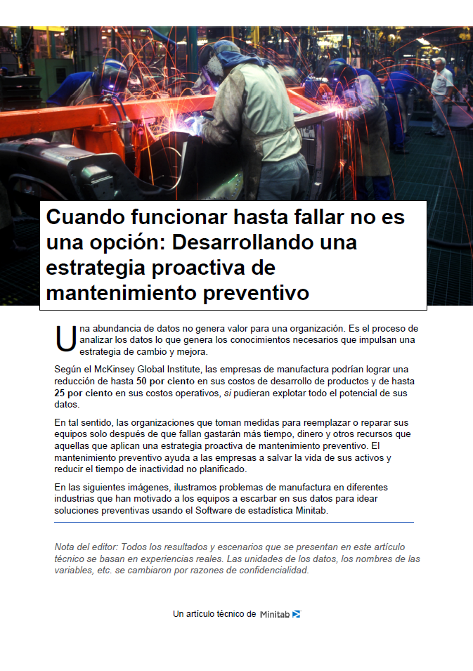 Cuando continuar hasta que se presente una falla no es una opción 