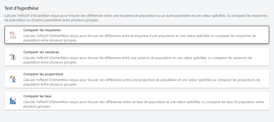 Capture d’écran des analyses potentielles de la résolution du premier contact