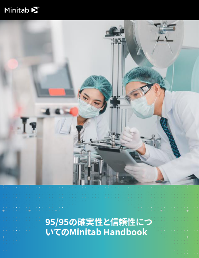 95/95の確実性と信頼性についてのMinitab Handbook