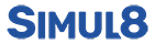 Logotipo do Simul8